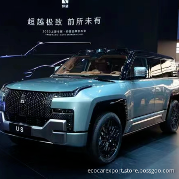 New energy vehicles 2023 byd yangwang u8 hybrid 5-door 5-seater SUV 4wd byd electric car chinese cars electric vehicles